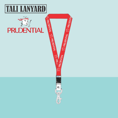 

TALI LANYARD PRUDENTIAL LOGO - TALI ID CARD PRUDENTIAL FINANCIAL ASURANSI GANTUNGAN KUNCI GANTUNGAN HP GANTUNGAN FLASHDISK GANTUNGAN NAMETAG TALI LANYARD BEST SELLER COD