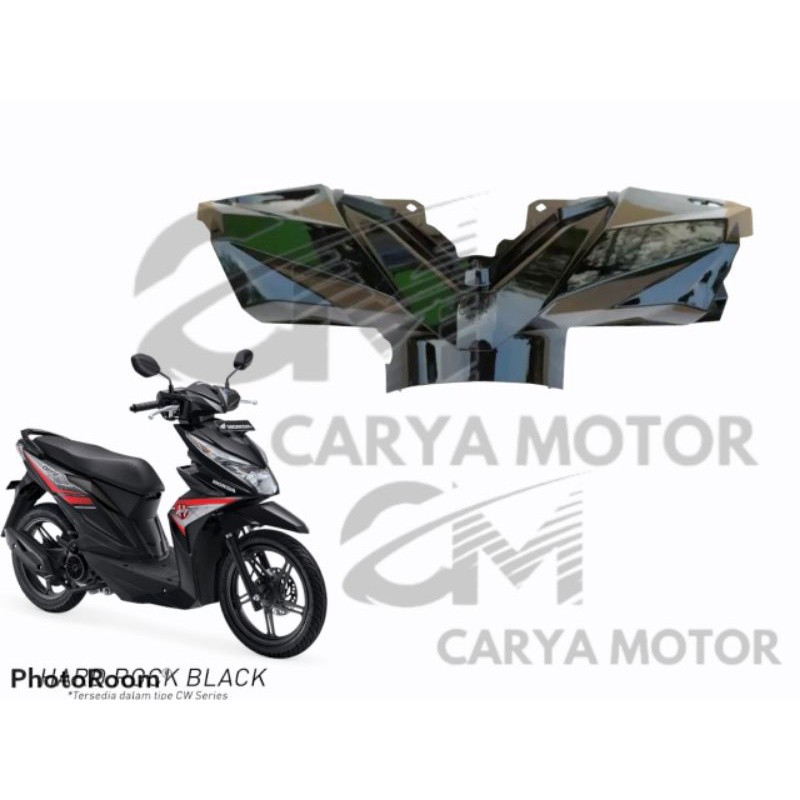 Batok kepala depan beat new esp beat eco all new 2016 2017 2018 2019 hitam mengkilat / batok beat