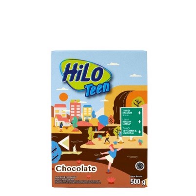 

HiLo Teen Susu Bubuk Chocolate 500 gr