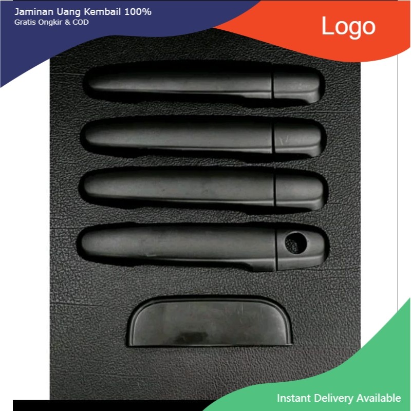 Cover handle hitam doff Rush/Terios lama 2007-2017. Tasya_Variasi_Mobil
