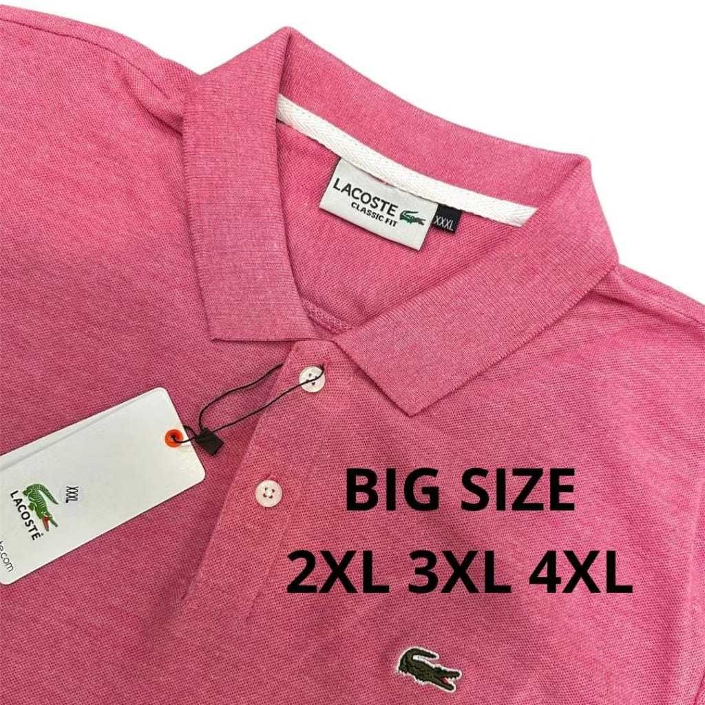 Kaos Polo JUMBO Pria XXL XXXL XXXXL / Kaos Polo Kerah Berkerah Polos Pria Premium / Kaos Polo Big Si