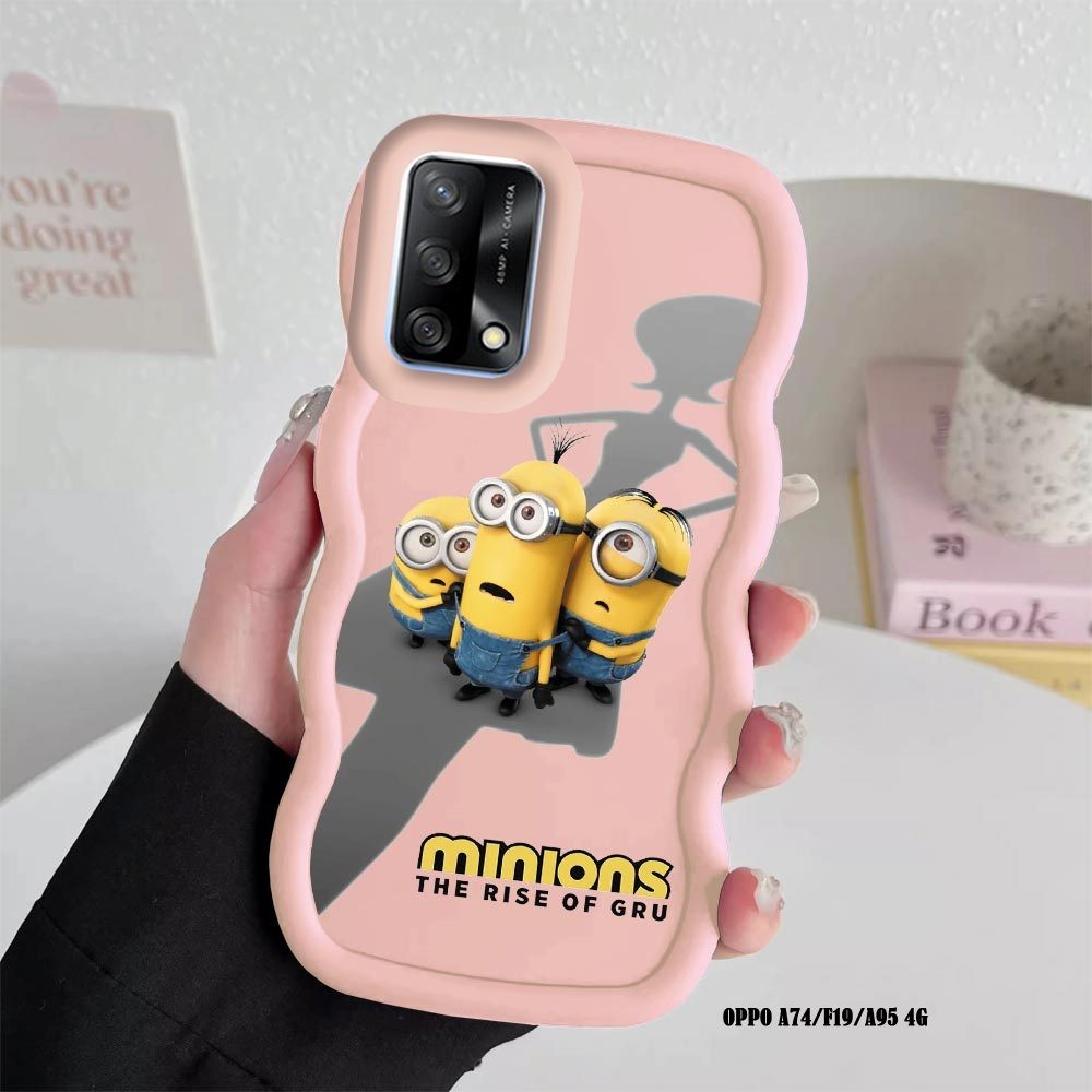 Case Hp OPPO A74 A95 A54 A55 A16 A53S A54S A55S A56 5G New Macaron Candy Color Silicone Casing Carto