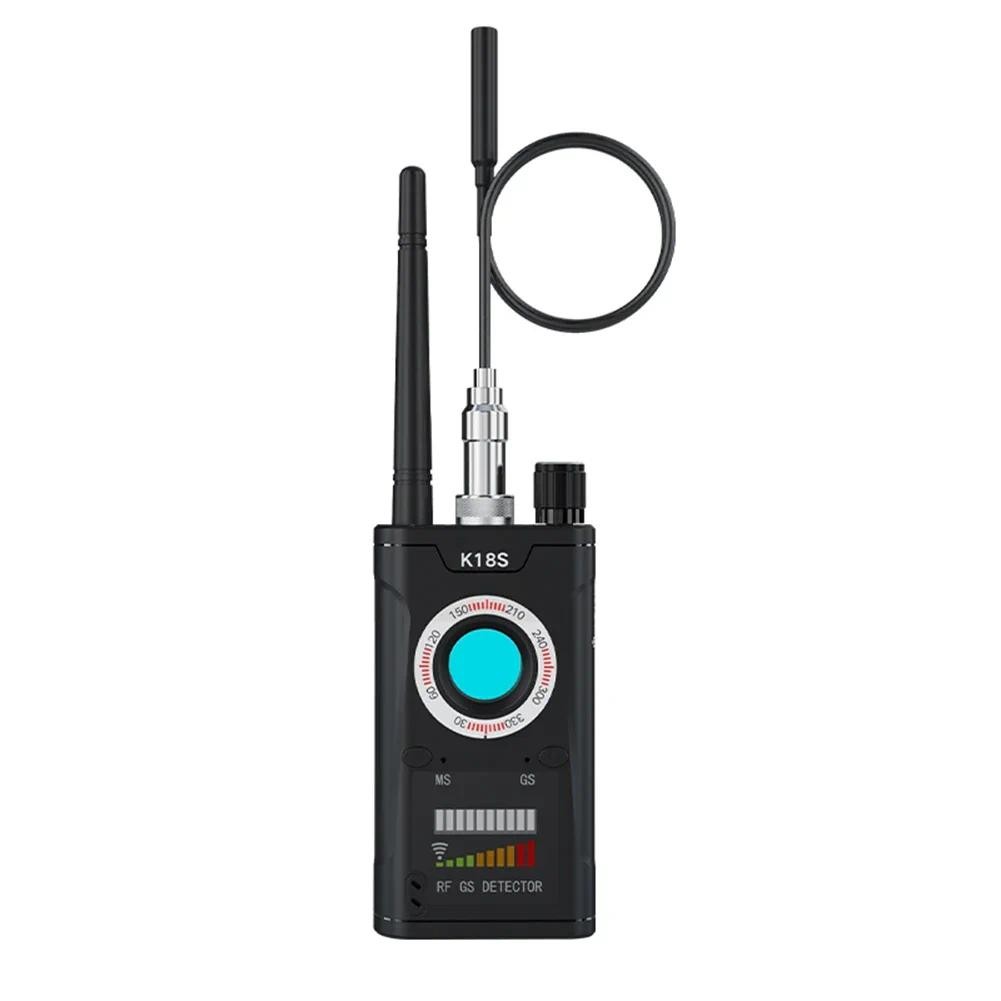 K18S Anti Spy Detector,Bug Detector,RF Detector Scanner Device GPS Detector for GPS Tracker Listenin
