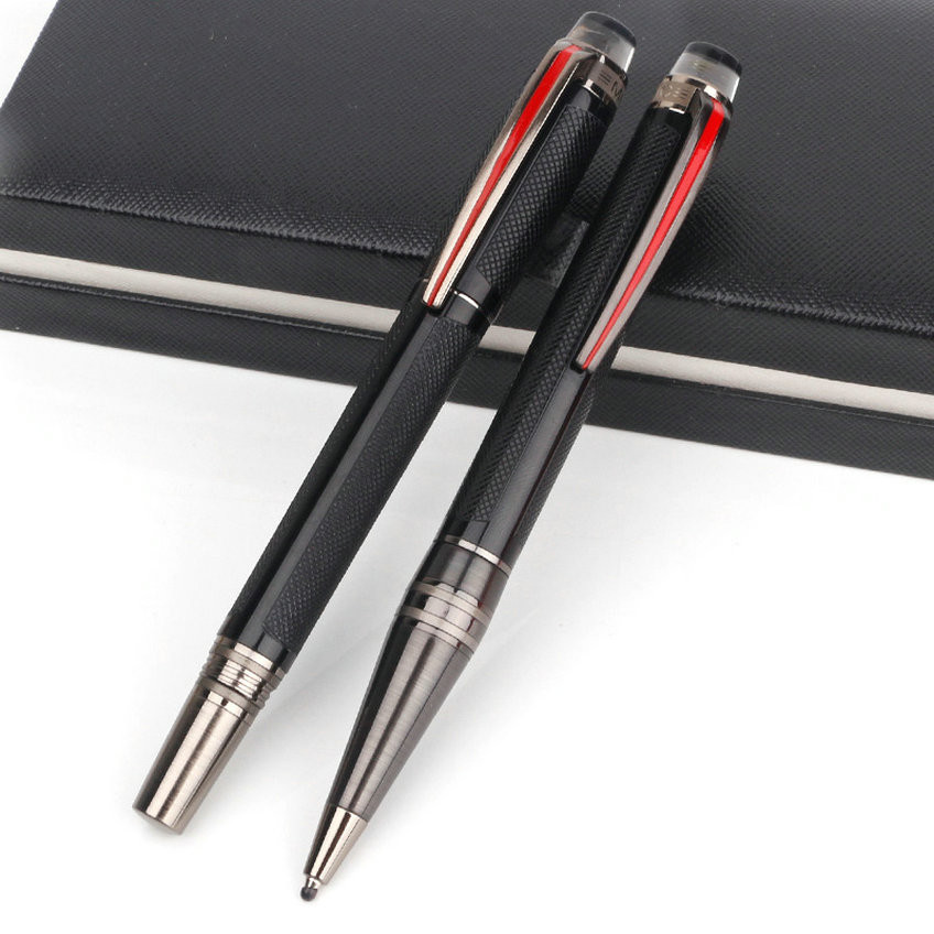 

Luxury MB Urban Speed Flat Crystal Star Ballpoint Rollerball Pen PVD-Plated Fittings Office School Writing Pens with Number