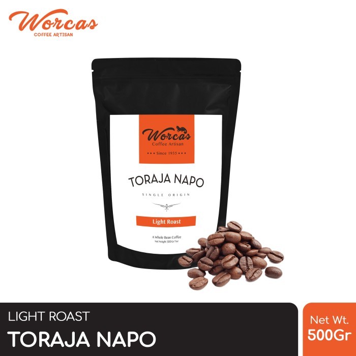 

[[Best Seller]] Kopi Arabica Toraja Napo 500 Gram Light Roast (Biji/Bubuk) - KOPI BIJI