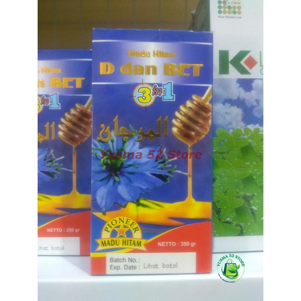 

Madu DIABET Madu Hitam 3 in 1 D dan BET 350gr