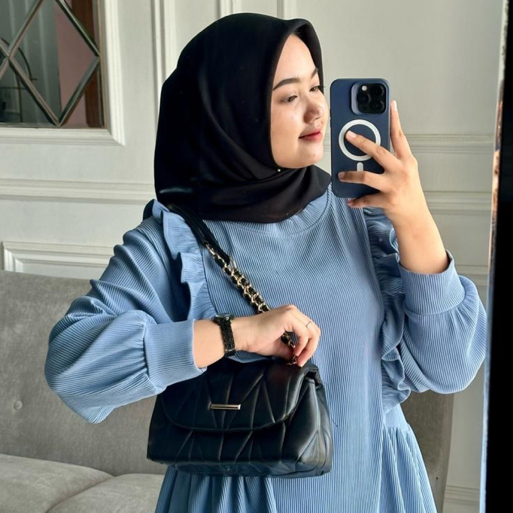 Tas Wanita Kulit Woman Bag Leather Model Rantai