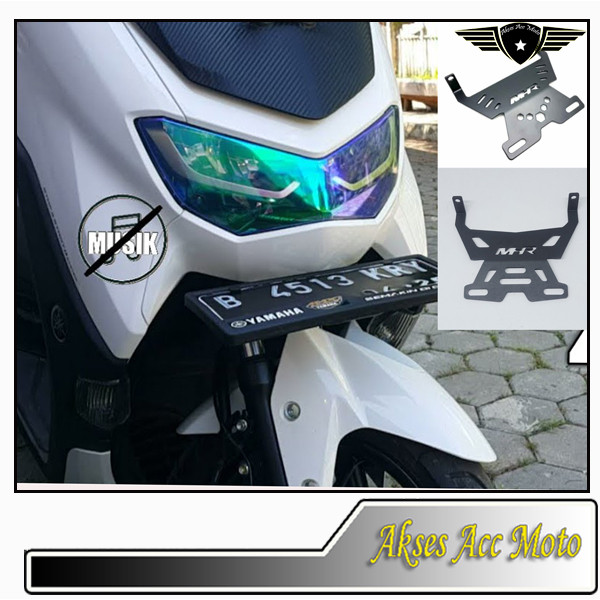 Breket plat new nmax 2020-2022 dudukan plat Nomor New nmax pnp