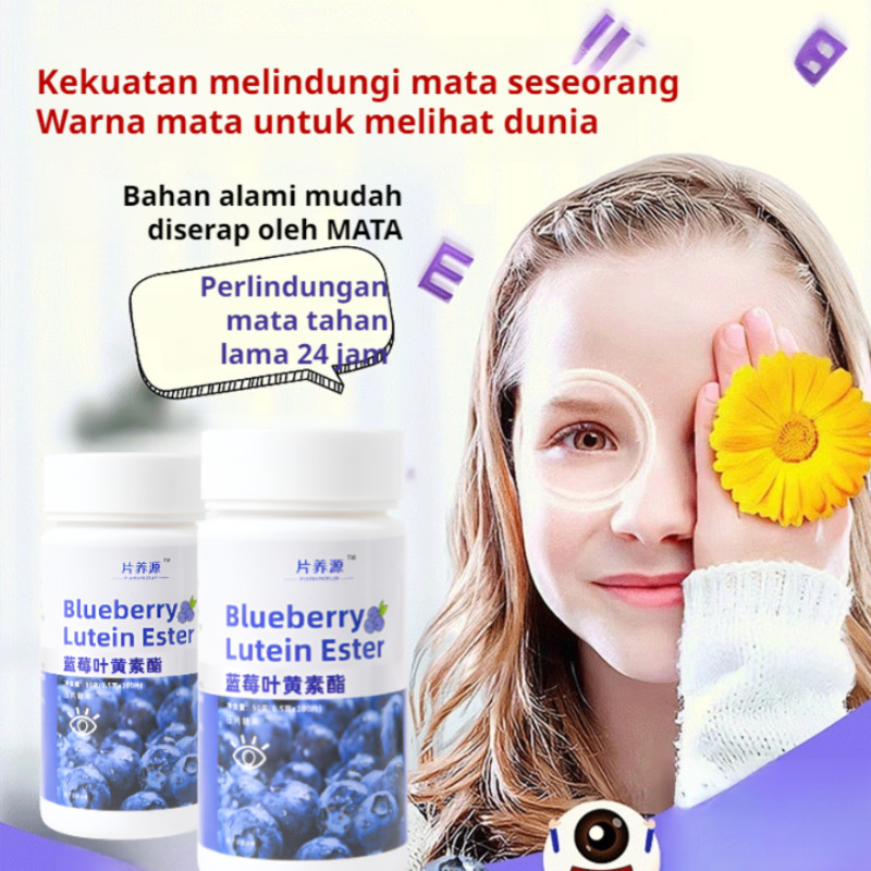 

⚡Pengiriman Cepat 24 Jam⚡ [Stok Tersedia] Permen Tablet Tekanan Lutein Blueberry/Tablet Lutein Ekstrak Blueberry/Permen Lutein Blueberry/Menjaga Mata Tetap Jernih/Menghilangkan Kelelahan/ Eye Strain, Dry Eyes