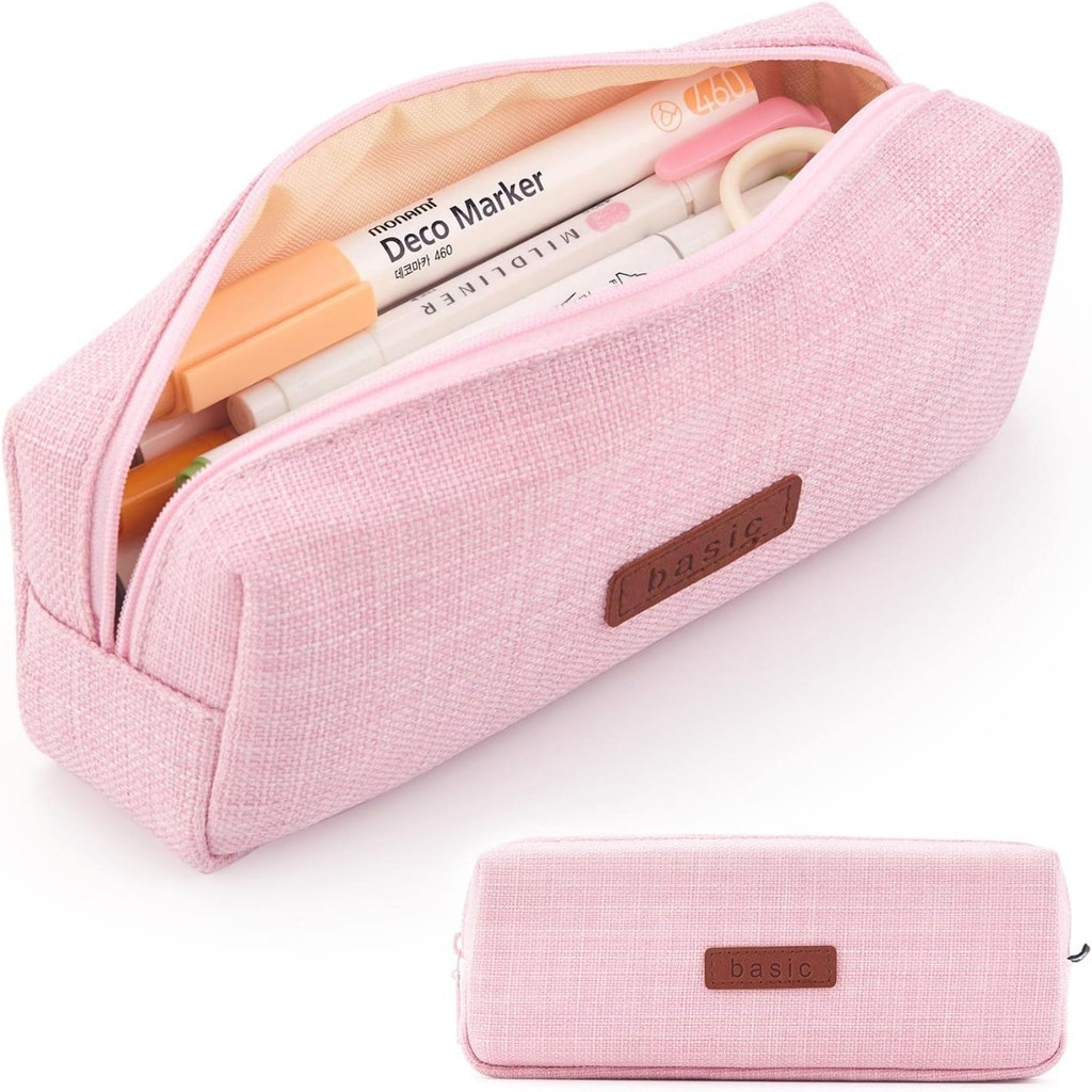

Kawaii Pencil Case for Girls Boys Large Capacity Cute Washable Pen Cosmetic Bag Multicolor Optional School Supplies Stationery