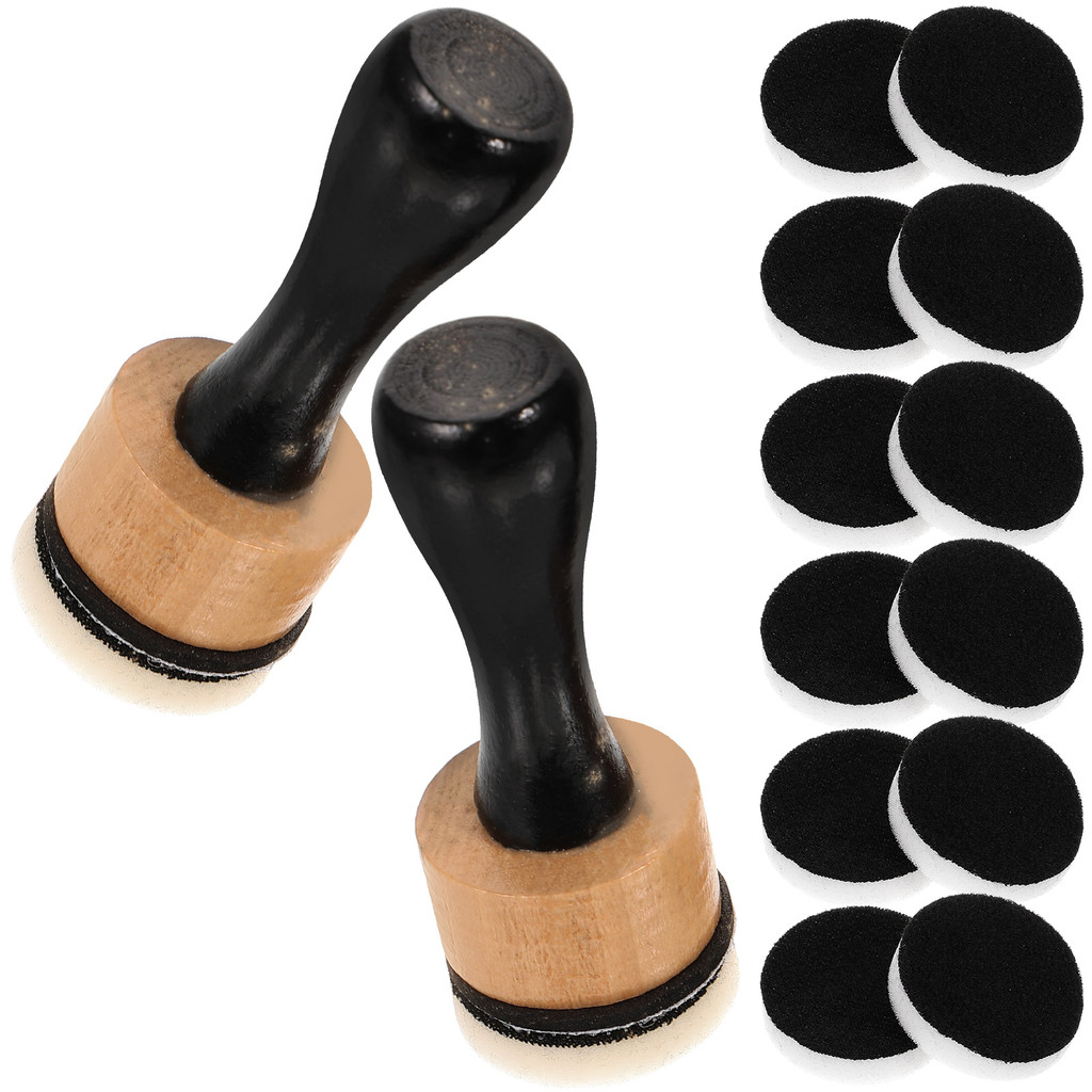 

2pcs Mini Foam Pad Distress Ink Pads Blending Brushes Tool Refill Sponge Mats Art Supplies Embossing Ink Oxide Ink Pads Painting