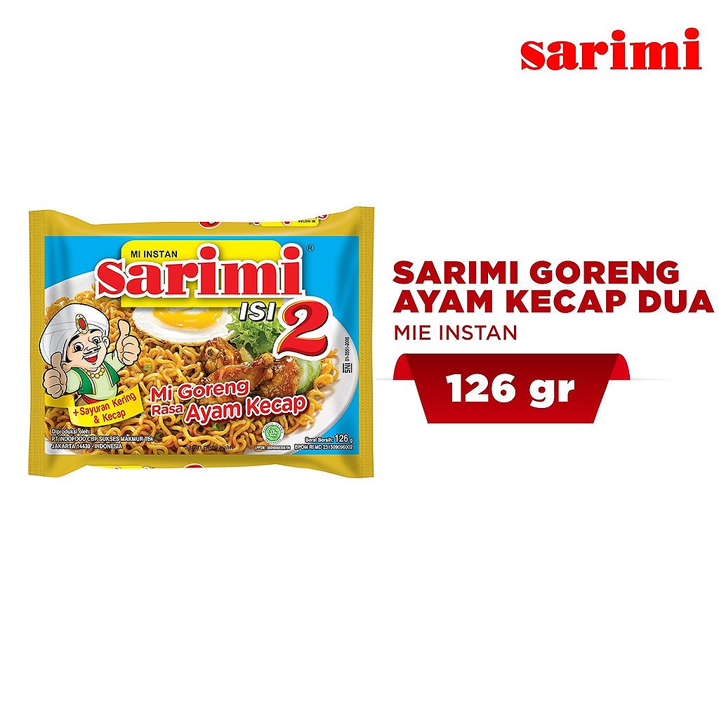 

1 ctn - Sarimi Goreng Ayam Kecap Dua - indofood