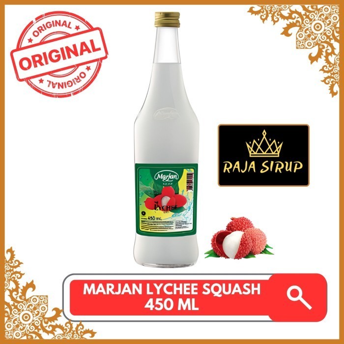

NEW ITEM MINUMAN MARJAN SQUASH SIRUP LYCHEE 450ml