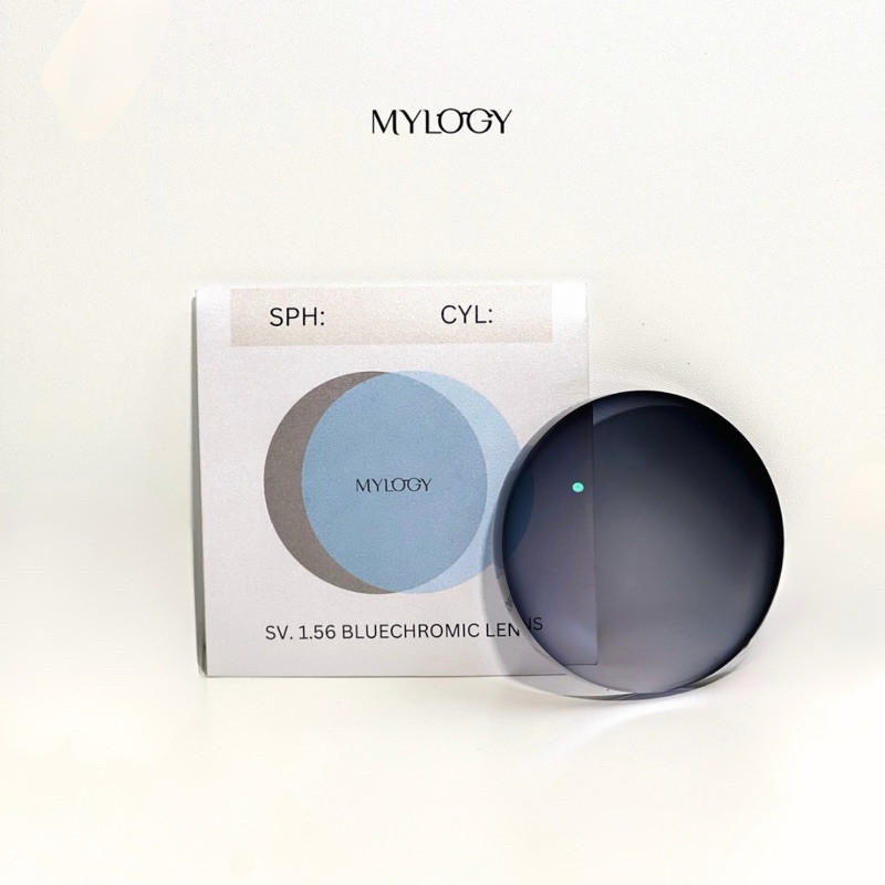 MYLOGY - LENSA MINUS BLUECROMIC (BLUERAY PHOTOCROMIC) kacamata mylogy