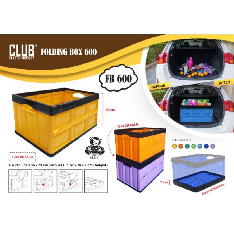 XLOTFASHOP club container lipat box container lipat 60 liter