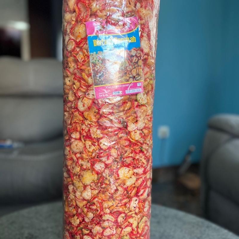 

TripelM Seblak kencur 500gr / Kerupuk seblak kencur Enak Snack Kering Pedas Cemilan Food Makanan Keripik