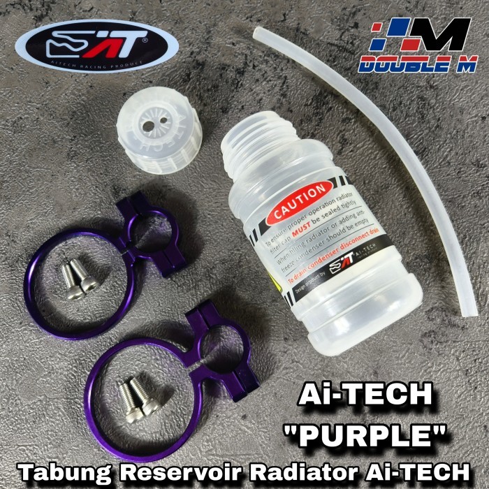 Botol Cadangan Air Radiator Tabung Reservoir Aitech Kawasaki Ninja RR R SS ZX NSR 150 Vixion MX King