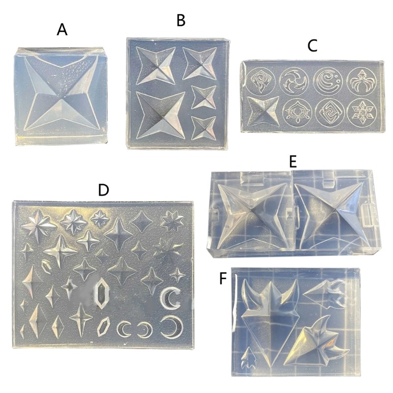 

R3MC Mini Gem Stone Silicone Mold Epoxy Resin Mold 3D Cake Decor Baking Tool