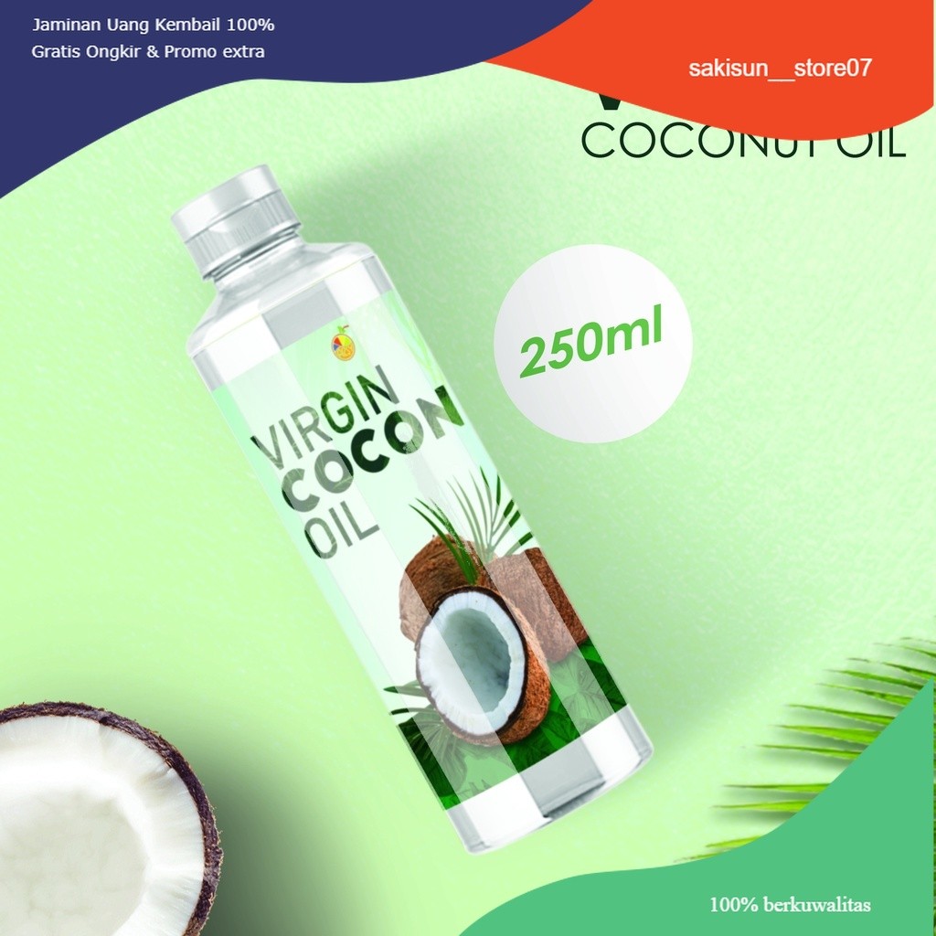 

(250 gr) VCO ( Virgin Coconut Oil ) Varian