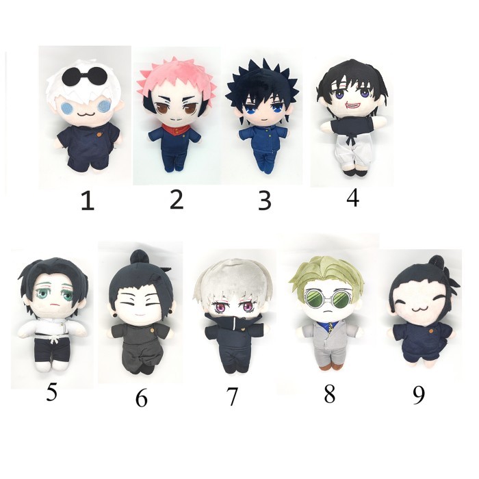 boneka 17 cm jujutsu kaisen gojo satoru