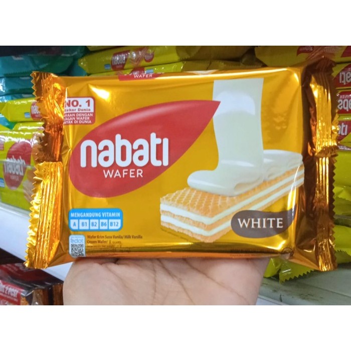 

Nabati Wafer White 39gram