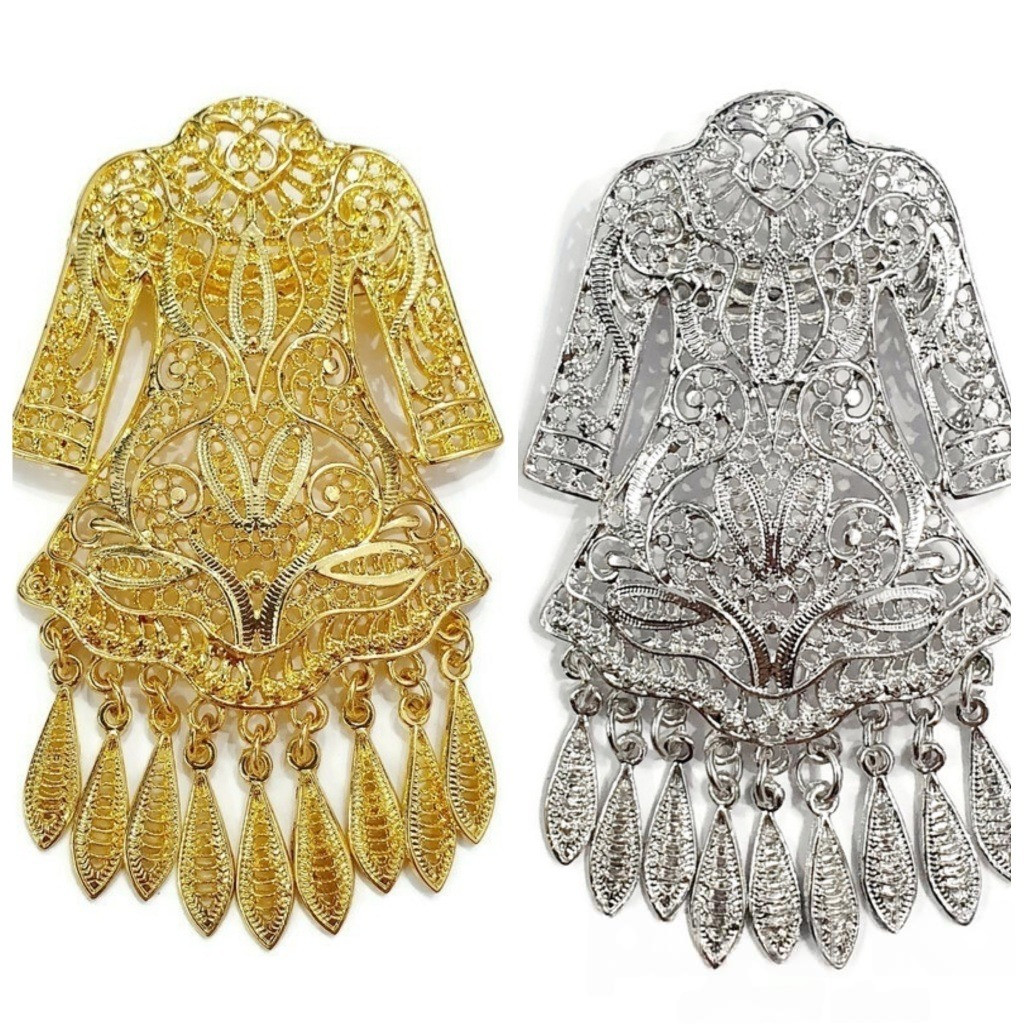 Bros Kebaya Kutubaru Bentuk Baju/Bros Susun Model Baju Kebaya Mewah