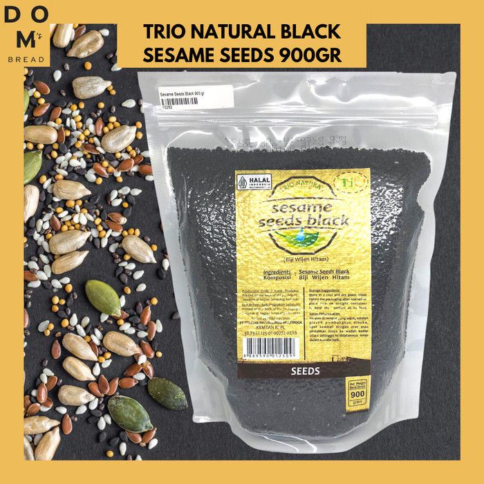 

Trio Natural Black Sesame Seeds 900gr