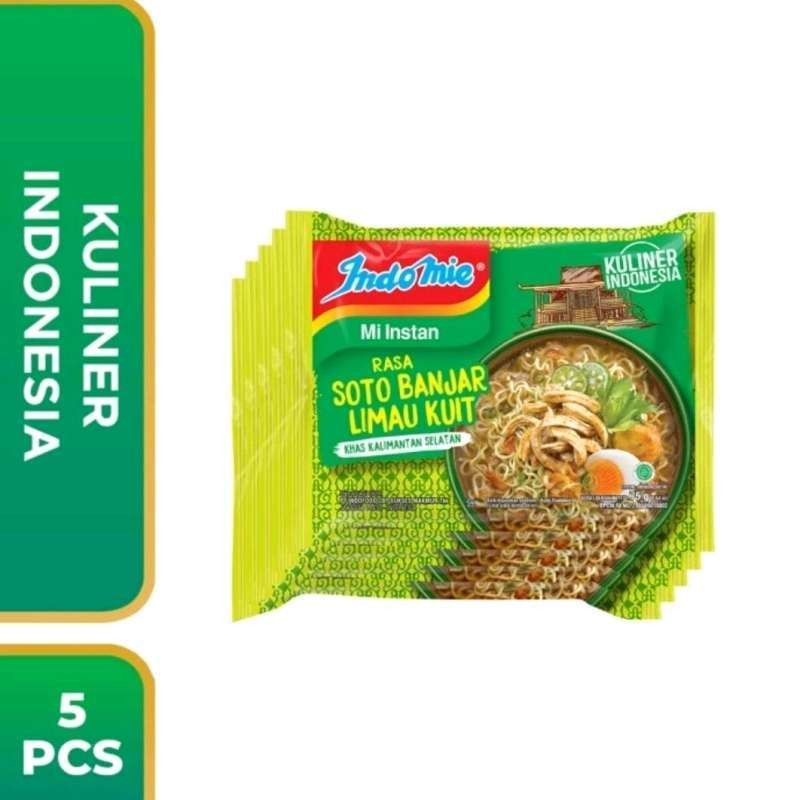 

Indomie Kuah Soto Banjar Limau Kulit 5 Pcs
