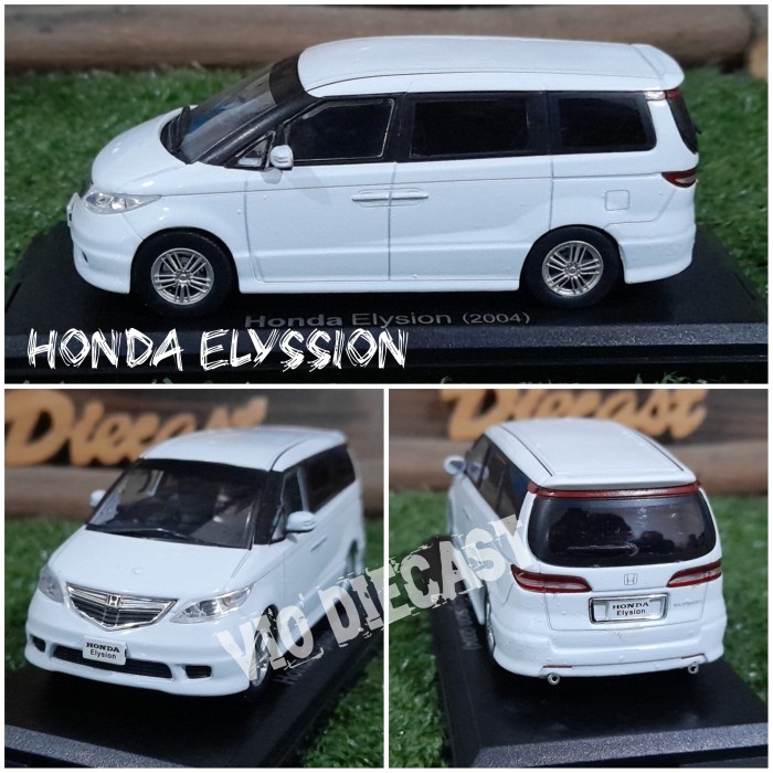 Diecast Honda Elysion mainan anak skala 43