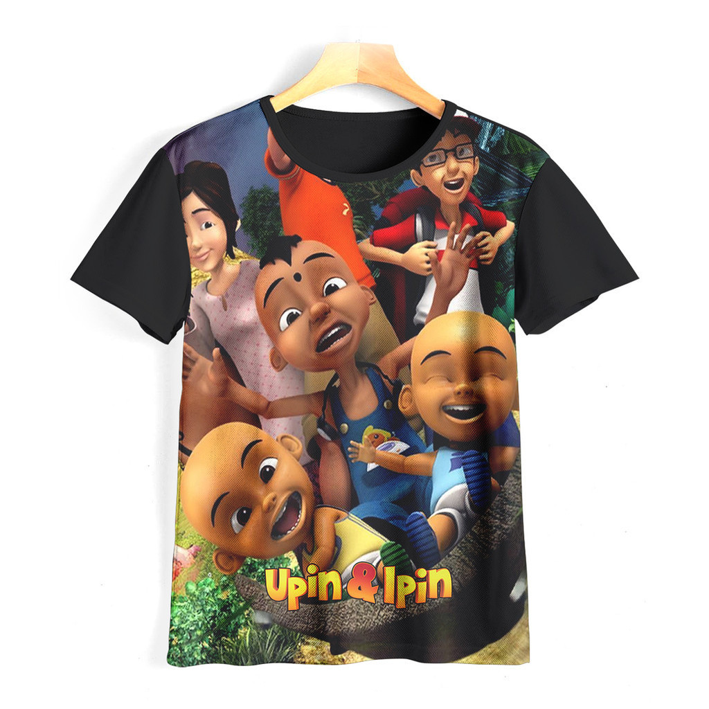 Kaos Upin & Ipin Keren dan Adem | Kaos Anak Upin Dan Ipin | 046UI007