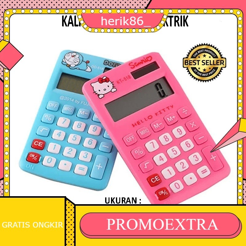 

KALKULATOR MINI KARAKTER 12DIGIT DD-518-12 CALCULATOR DIGITAL
