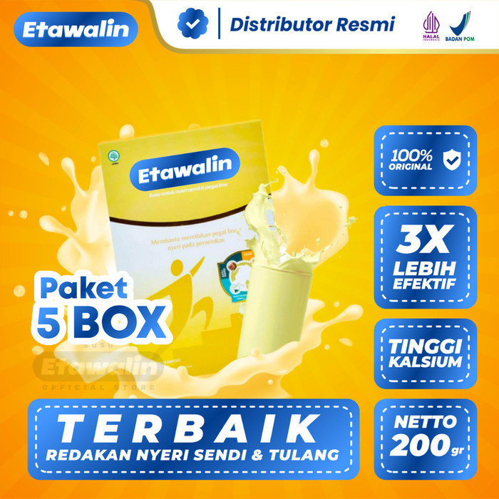 

[[PROMO]]BEST SELLER Susu Etawalin Original Terapi Nyeri Sendi dan Tulang Kebas ISI 5 BOX