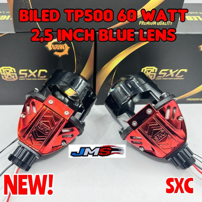SHD_SHOP LAMPU UTAMA PROJECTOR  BILED SXC TP500 2,5 INCHI 60 WATT BLUELENS BILED SXC PREMIUM QUALITY