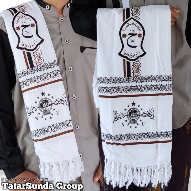 Sorban Rida Nu Putih Panjang Kombinasi Trompa Majelis Rosul Surban Habib WR HS