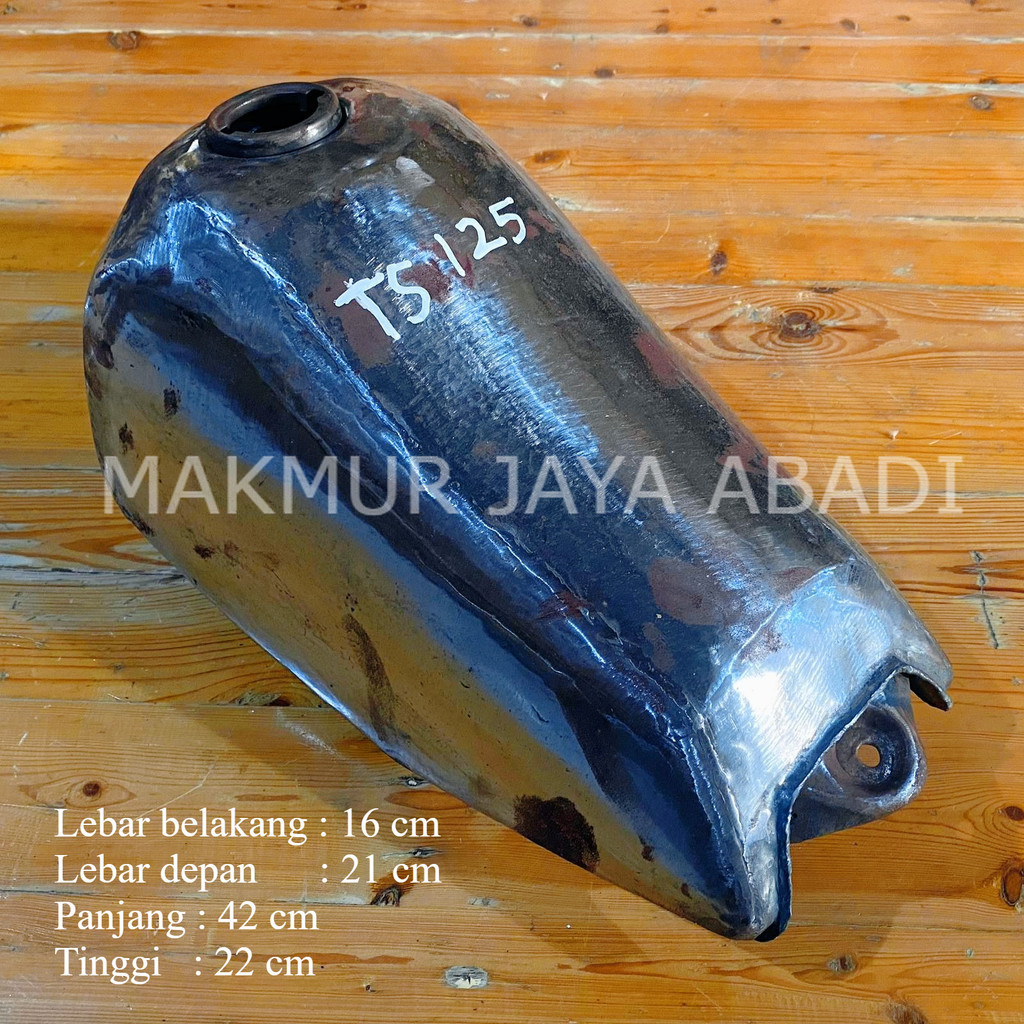 Tengki trail klasik model suzuki TS 125 tangki trail vintage suzuki TS trail jadul trail tua Klasik