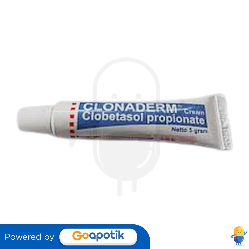 Clonaderm Cream Isi 5 Gram Tube