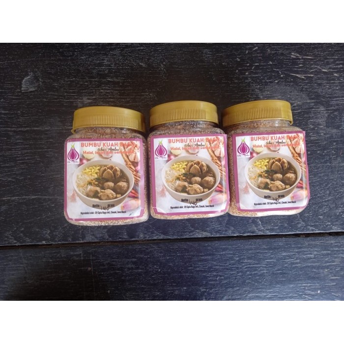 

[[PROMO]]New Bumbu Kuah Bakso Instan Non MSG Tanpa Pengawet - 140 Gr