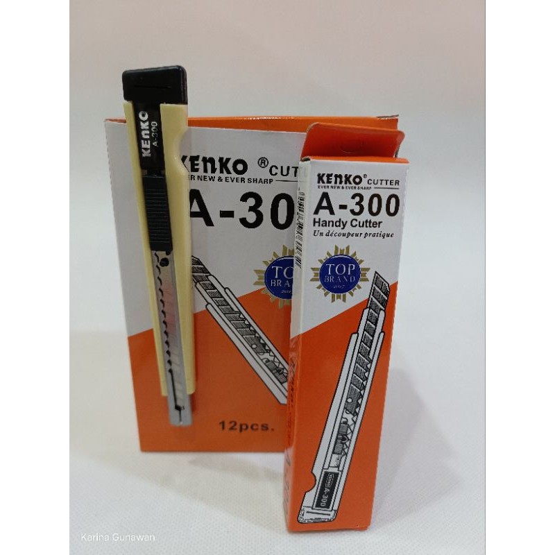 

PISAU CUTTER CUTTER KECIL KENKO A-300 A300 PISAU KATER / SILET KENKO KECIL