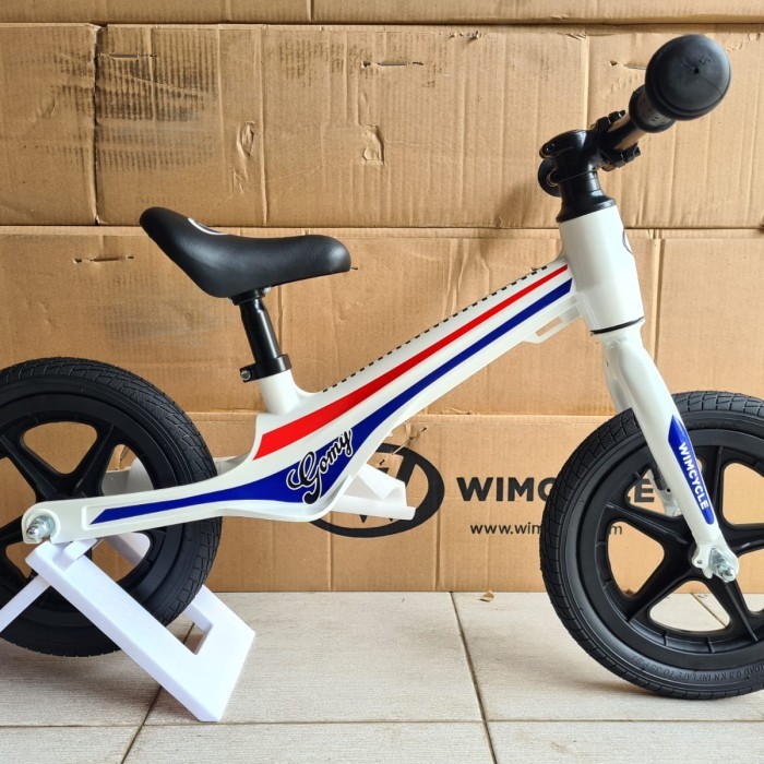 Sepeda Keseimbangan/Balance Bike / PUSH BIKE / PUSHBIKE WIMCYCLE GOMY - Putih