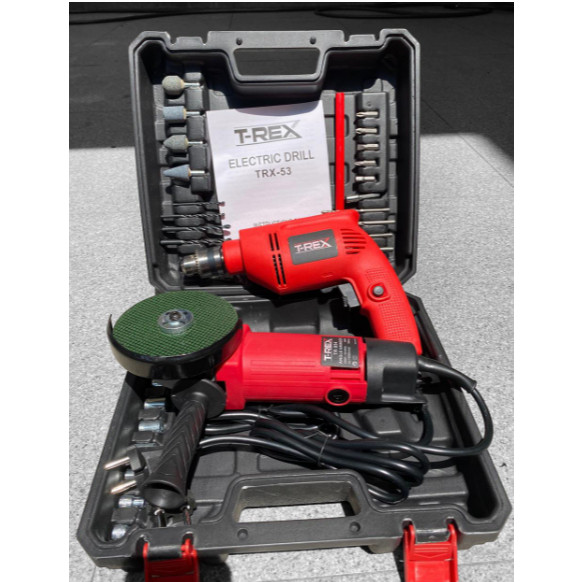 PROMO Paket Maktec MT60 Mesin Bor 10mm & MT90 Mesin Gerinda 4 full tembaga