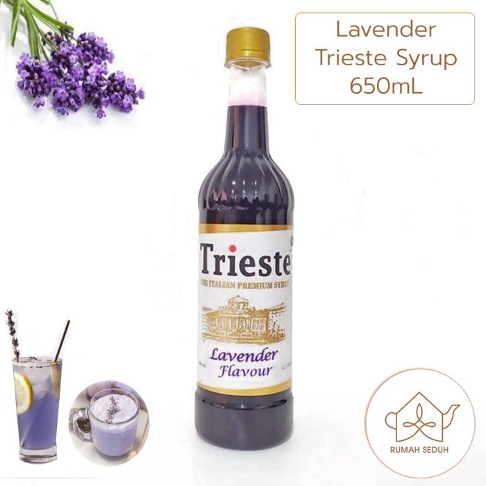 

Trieste Syrup 650mL Tea Mojito Series - Lychee Mango Pandan Mint Grape - Lavender