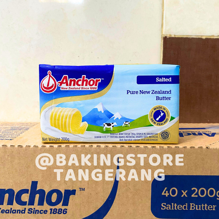 

[[PROMO]]BEST Salted Butter Anchor 200 Gram | Butter Salted Anchor