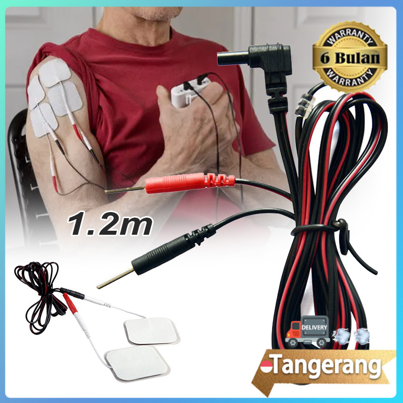 Electrode Lead Wire Lead Wire Tens Kabel Elektroda Tens Untuk Tens 7000 Kentro 2mm
