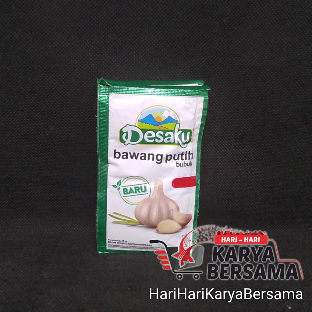 

BUMBU DAPUR REMPAH REMPAH DESAKU BAWANG PUTIH PACK 6 SACHET X 6GR