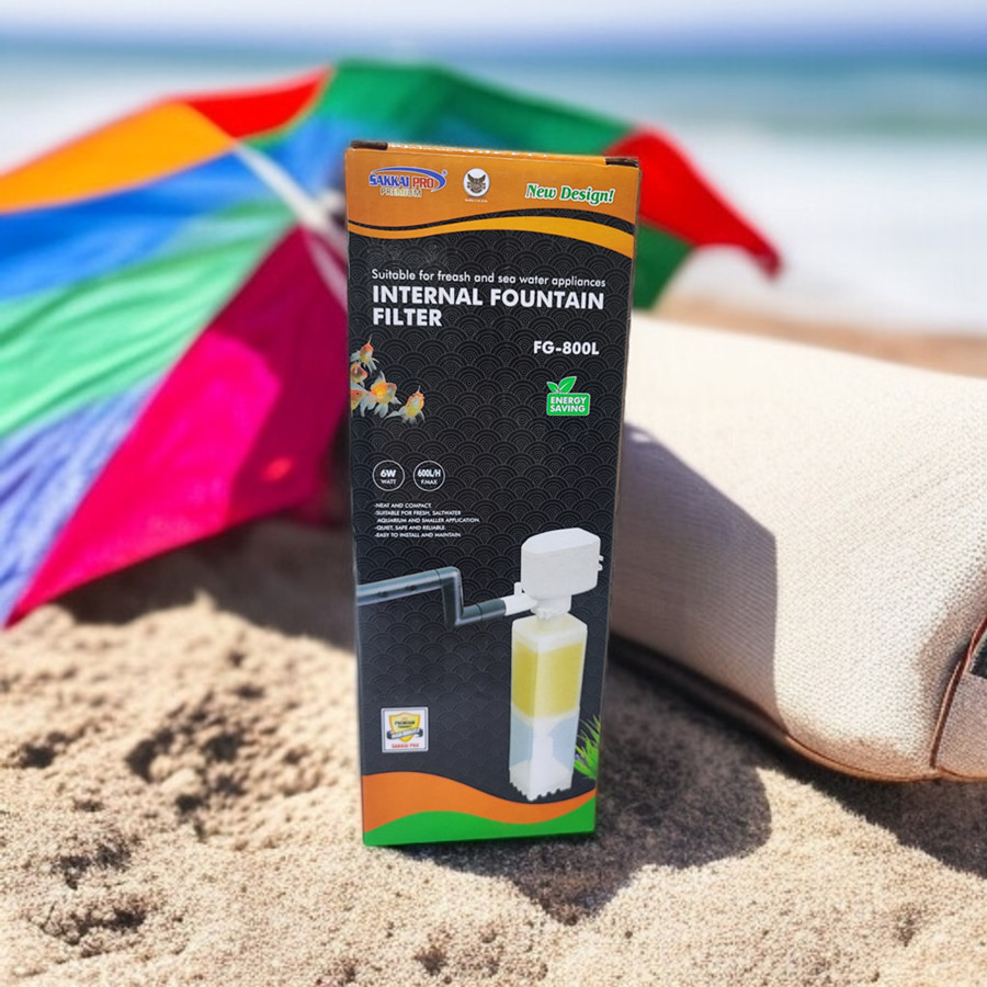Recomended SAKKAI PRO FG 800L FISH TOILET FG-800L POMPA INTERNAL FILTER AQUARIUM AQUASCAPE