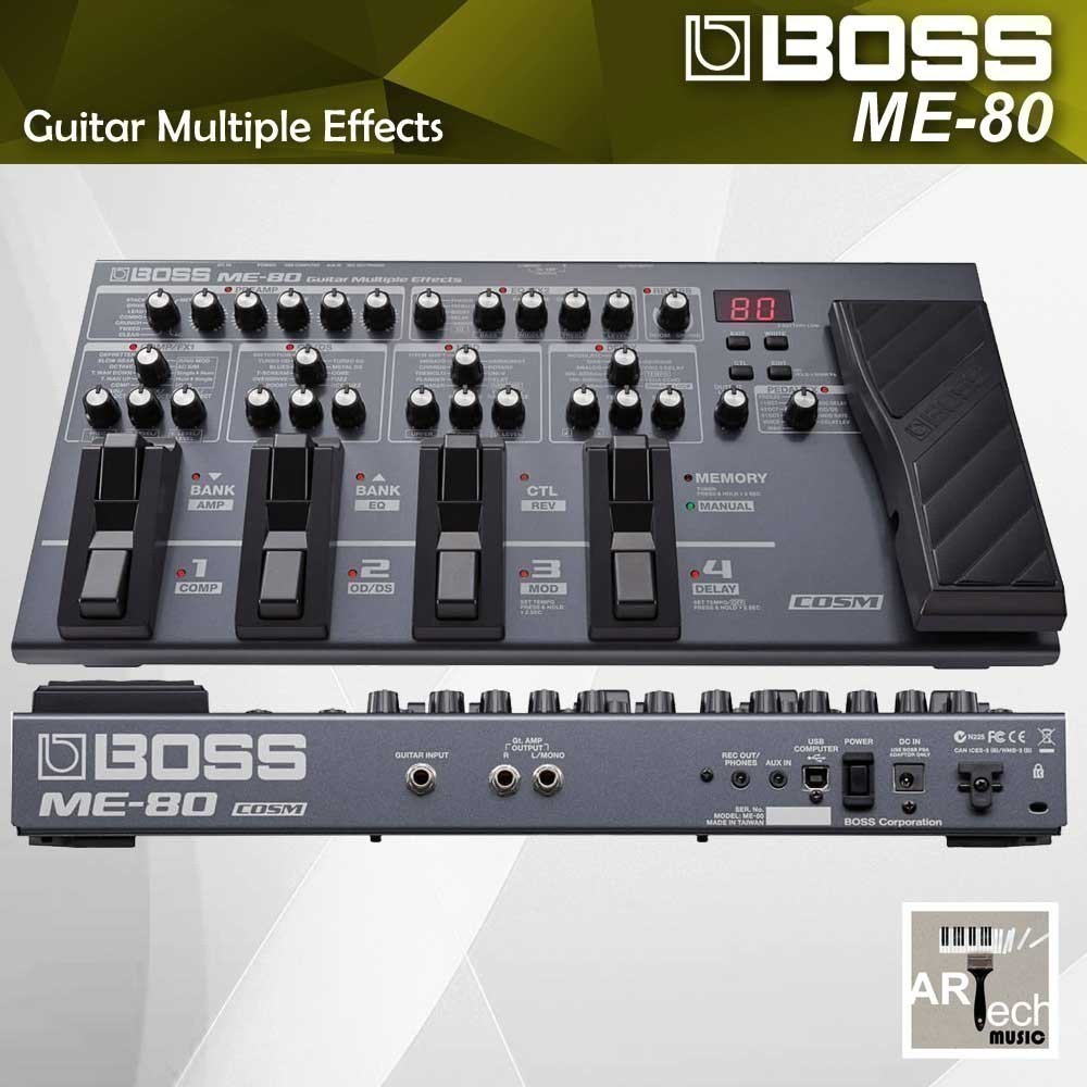 Boss ME-80 / ME80 / ME 80 Guitar Multiple Effect / Efek Gitar