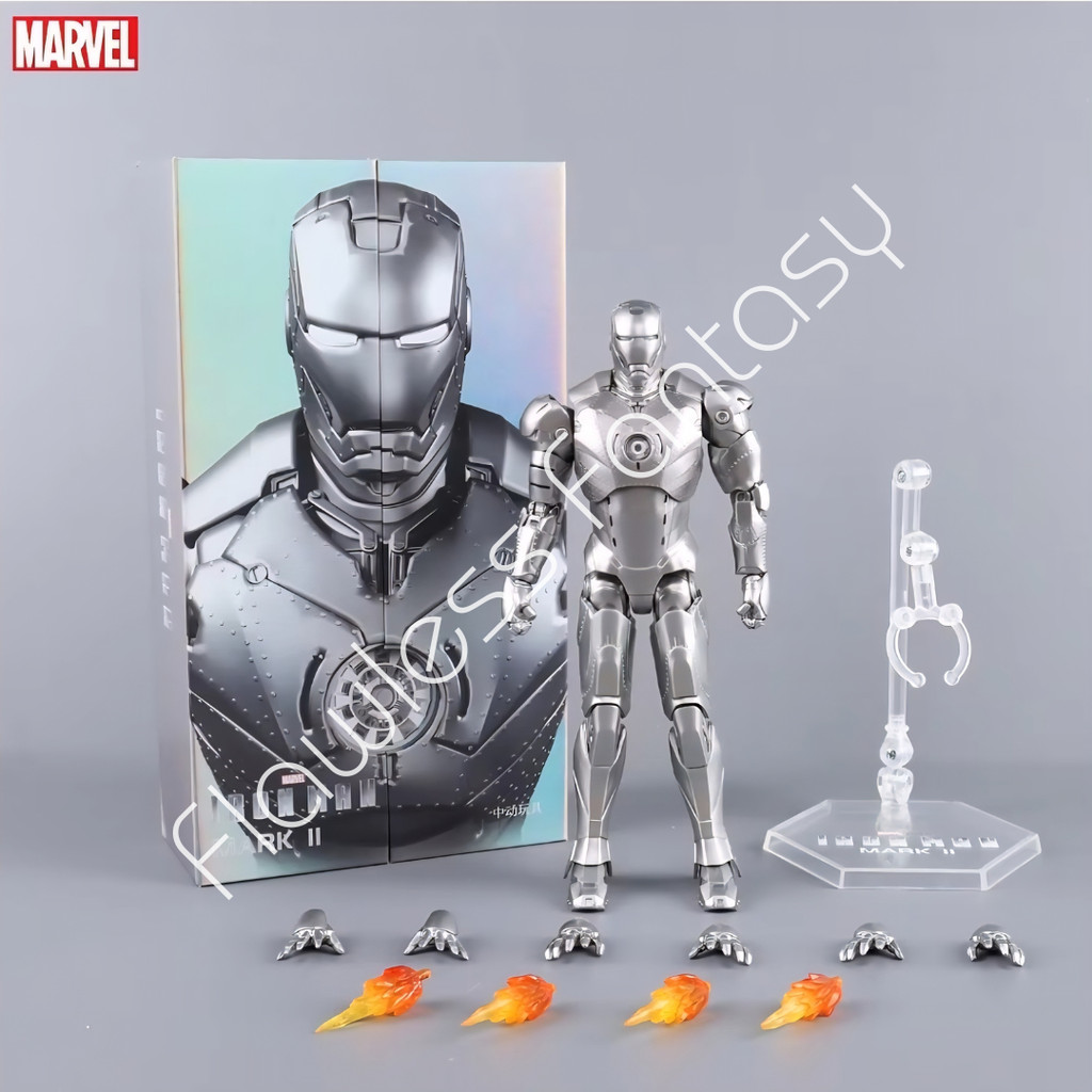 ZD Toys Marvel Avengers Ironman Iron Man Mark MK 2 Original Figure