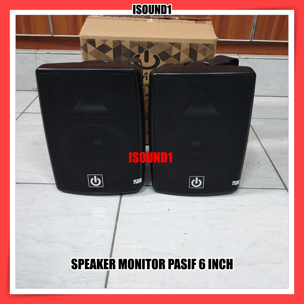 SPEAKER PASIF 6 INCH SEPASANG CRIMSON CRX A659 FN