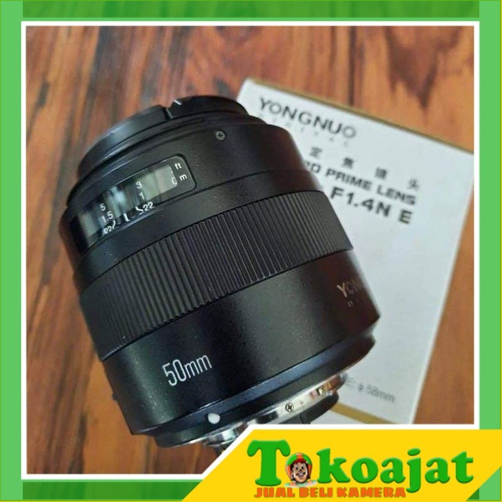 LENSA YN 50MM F1. 4 FOR NIKON / YONGNUO 50MM F1.4