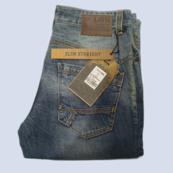 Celana panjang jeans pria LGS ORIGINAL